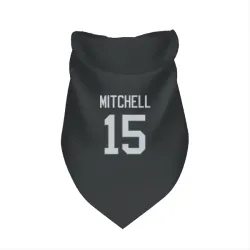 New York Jets Adonai Mitchell Black Pet Bandana for Dog & Cat
