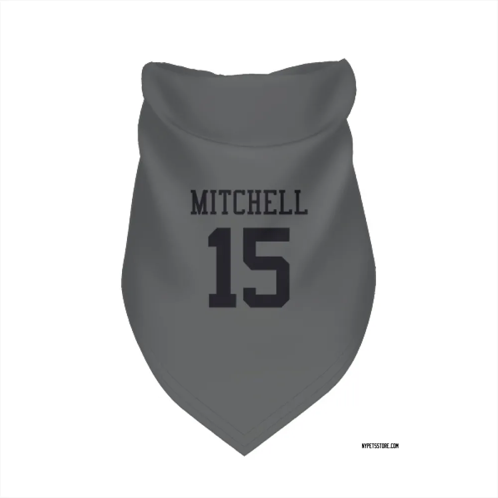 New York Jets Adonai Mitchell charcoal Pet Bandana for Dog & Cat