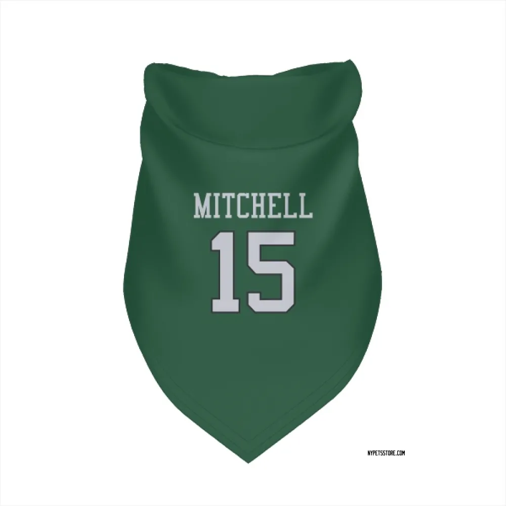 New York Jets Adonai Mitchell Green Pet Bandana for Dog & Cat