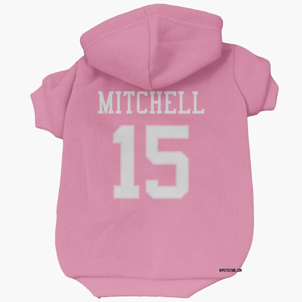 New York Jets Adonai Mitchell Pink Pet Hoodie for Dog & Cat