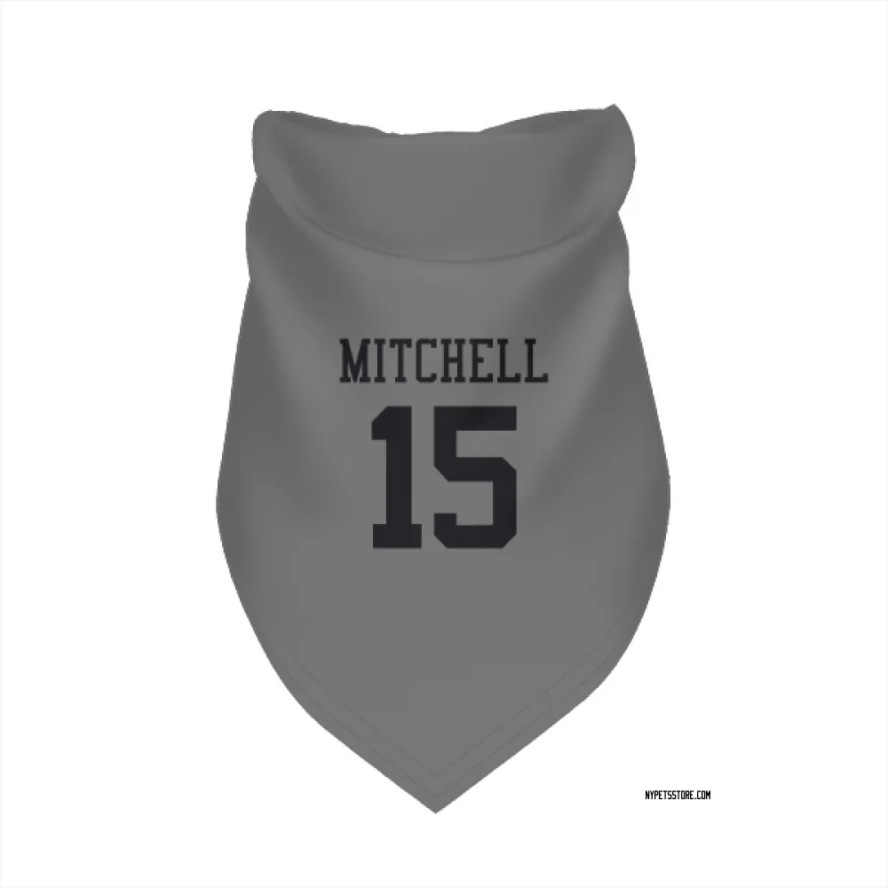 New York Jets Adonai Mitchell Silver Pet Bandana for Dog & Cat