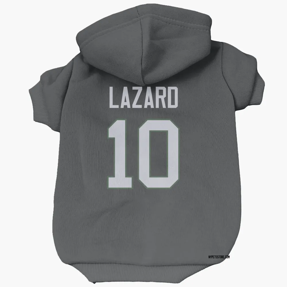 New York Jets Allen Lazard Black Pet Hoodie for Dog & Cat
