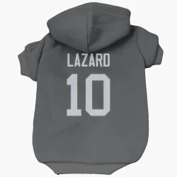 New York Jets Allen Lazard Black Pet Hoodie for Dog & Cat