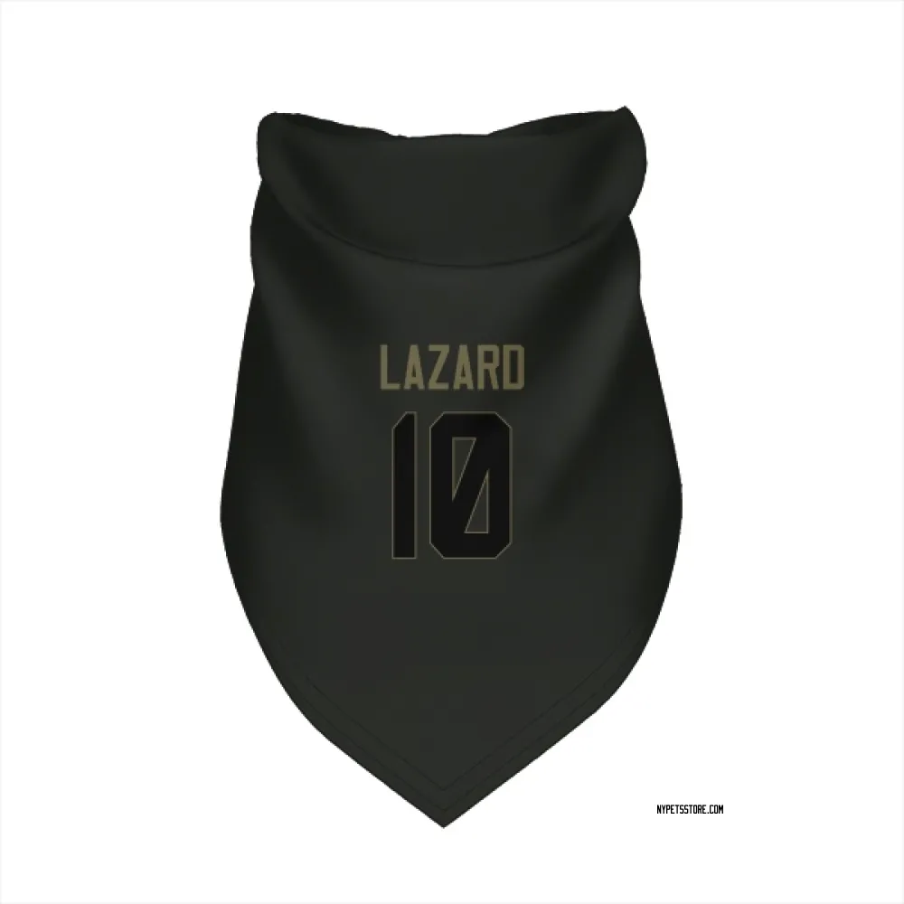 New York Jets Allen Lazard Black Service Pet Bandana for Dog & Cat