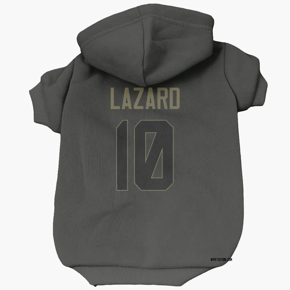 New York Jets Allen Lazard Black Service Pet Hoodie for Dog & Cat