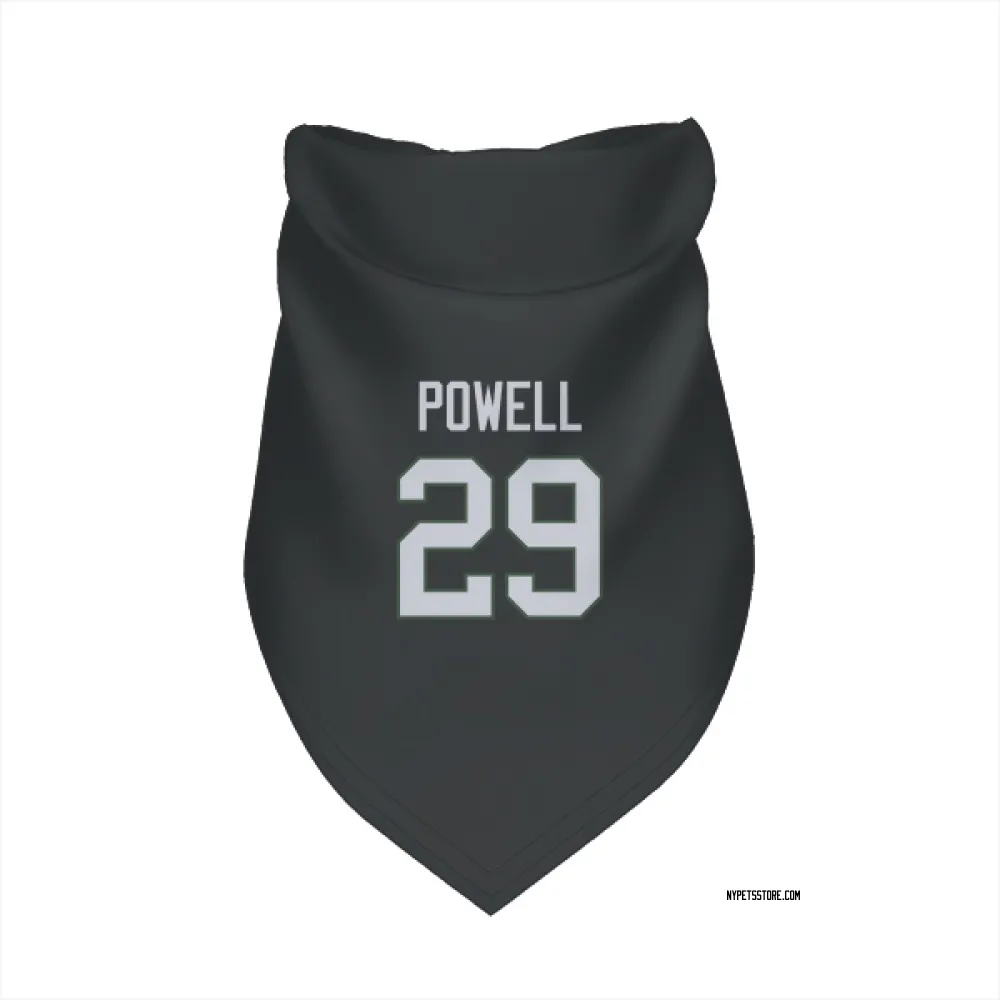 New York Jets Bilal Powell Black Pet Bandana for Dog & Cat