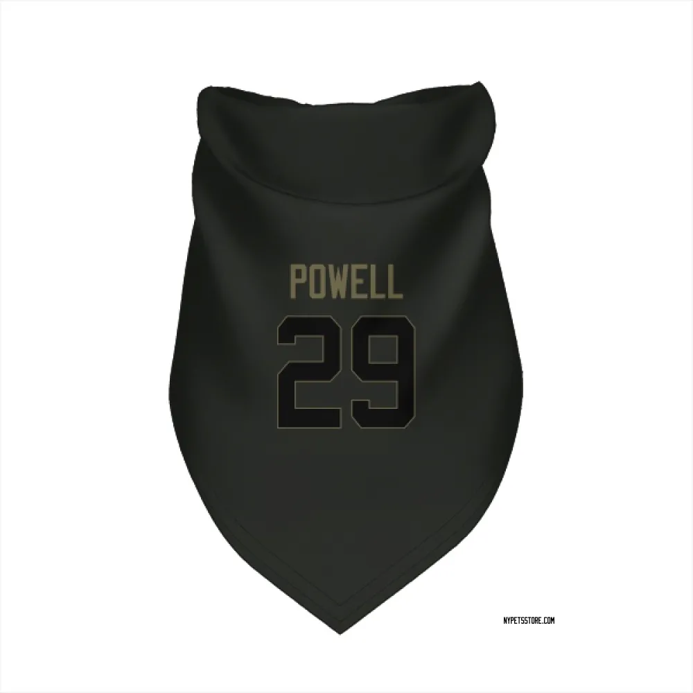 New York Jets Bilal Powell Black Service Pet Bandana for Dog & Cat