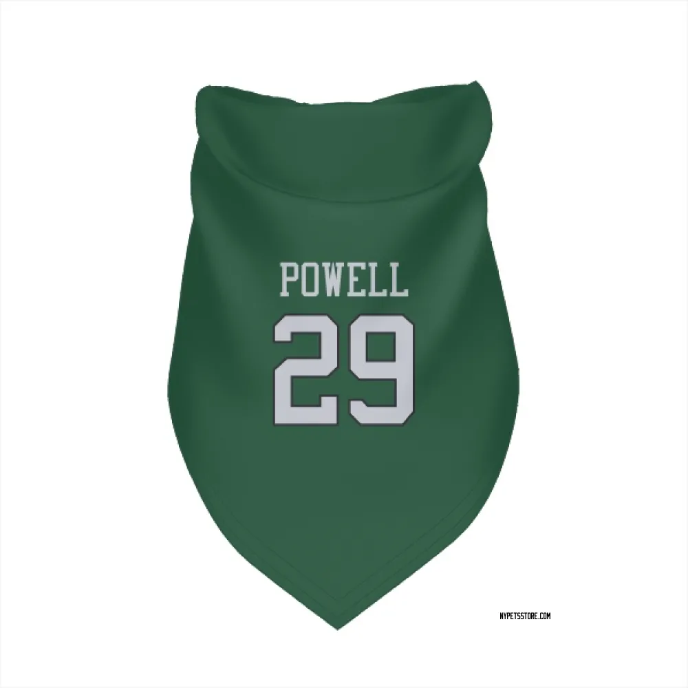 New York Jets Bilal Powell Green Pet Bandana for Dog & Cat