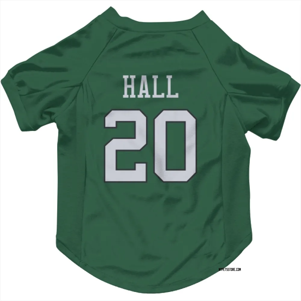 New York Jets Breece Hall Green Pet Jersey for Dog & Cat