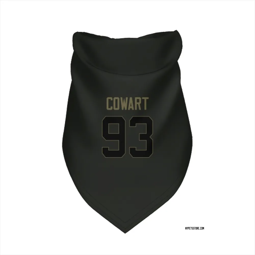 New York Jets Byron Cowart Black Service Pet Bandana for Dog & Cat