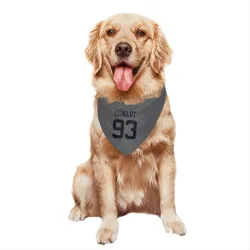 New York Jets Byron Cowart charcoal Pet Bandana for Dog & Cat
