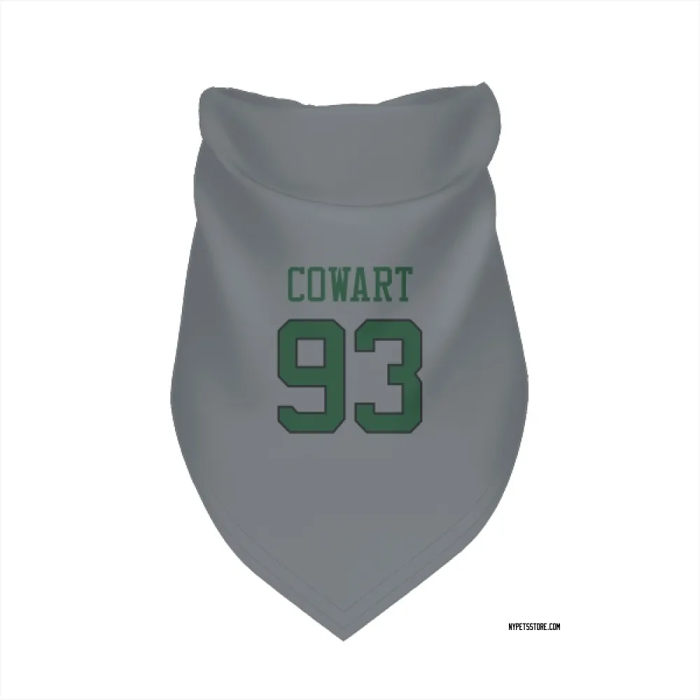 New York Jets Byron Cowart Gray Pet Bandana for Dog & Cat
