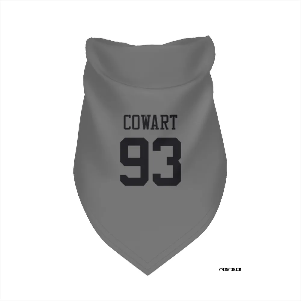 New York Jets Byron Cowart Silver Pet Bandana for Dog & Cat