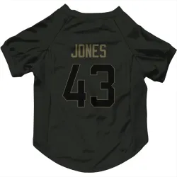 New York Jets Cam Jones Black Service Pet Jersey for Dog & Cat