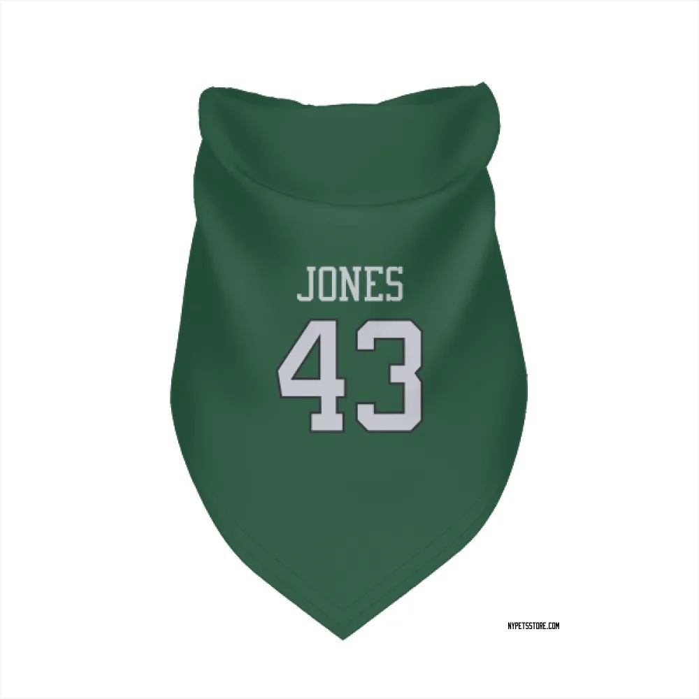 New York Jets Cam Jones Green Pet Bandana for Dog & Cat