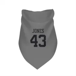 New York Jets Cam Jones Silver Pet Bandana for Dog & Cat