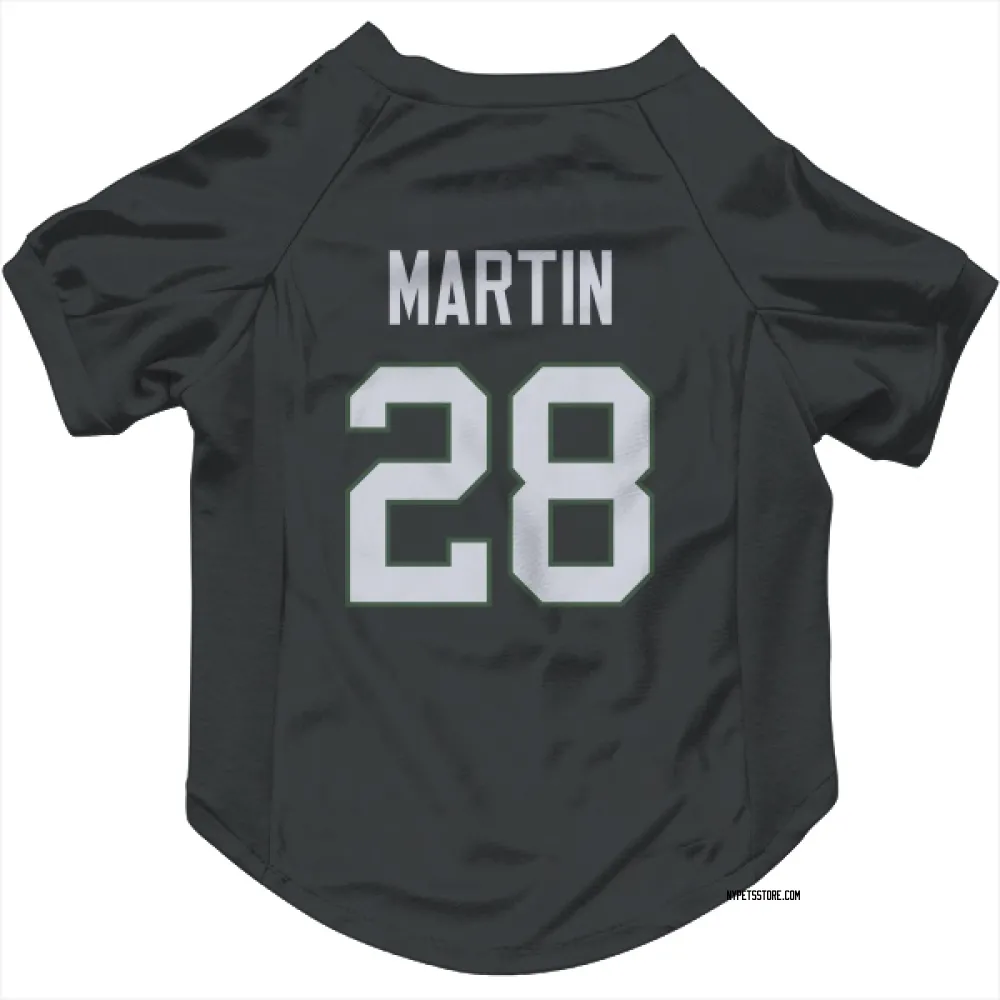 New York Jets Curtis Martin Black Pet Jersey for Dog & Cat