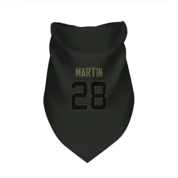New York Jets Curtis Martin Black Service Pet Bandana for Dog & Cat