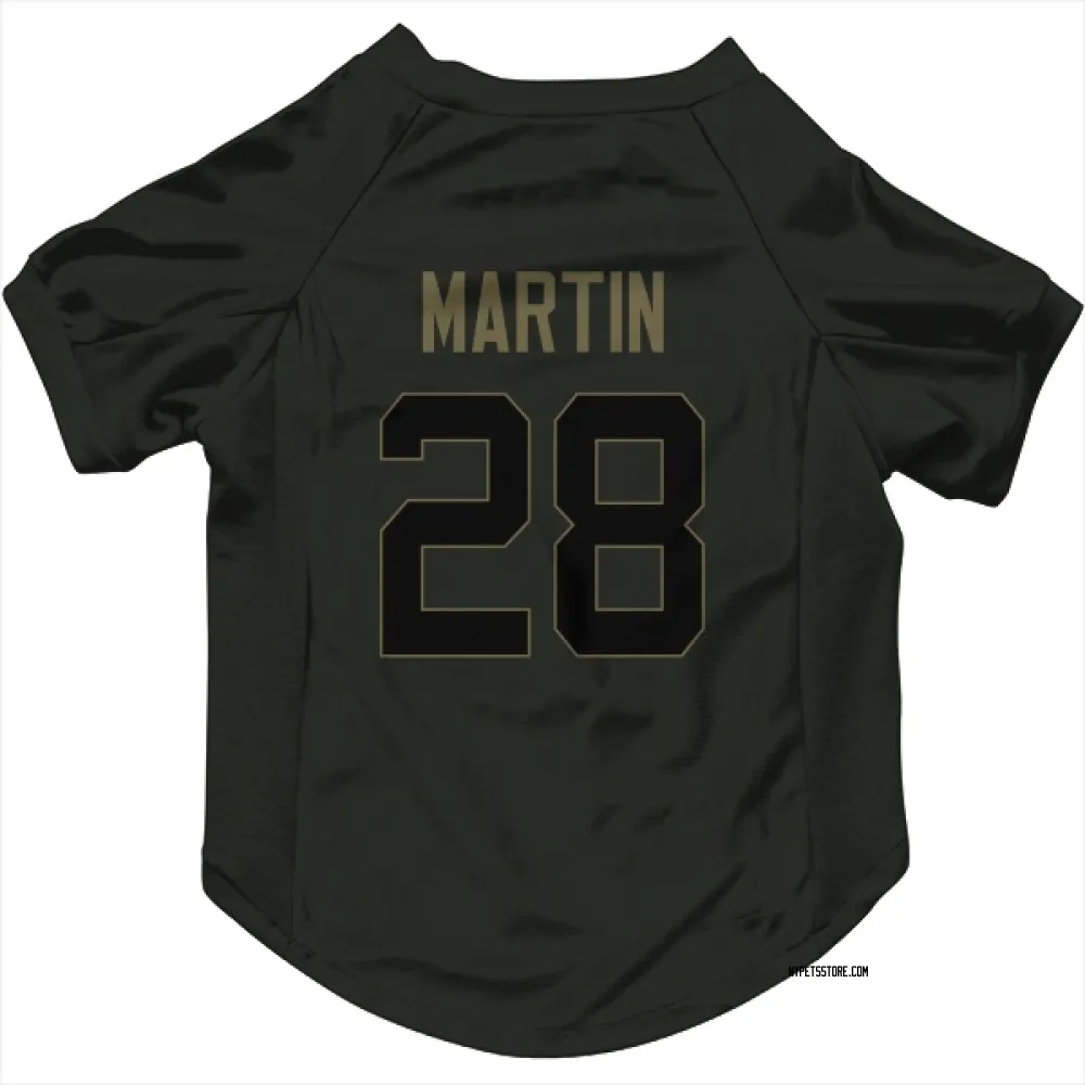 New York Jets Curtis Martin Black Service Pet Jersey for Dog & Cat