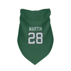 New York Jets Curtis Martin Green Pet Bandana for Dog & Cat
