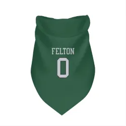 New York Jets Da'Quan Felton Green Pet Bandana for Dog & Cat