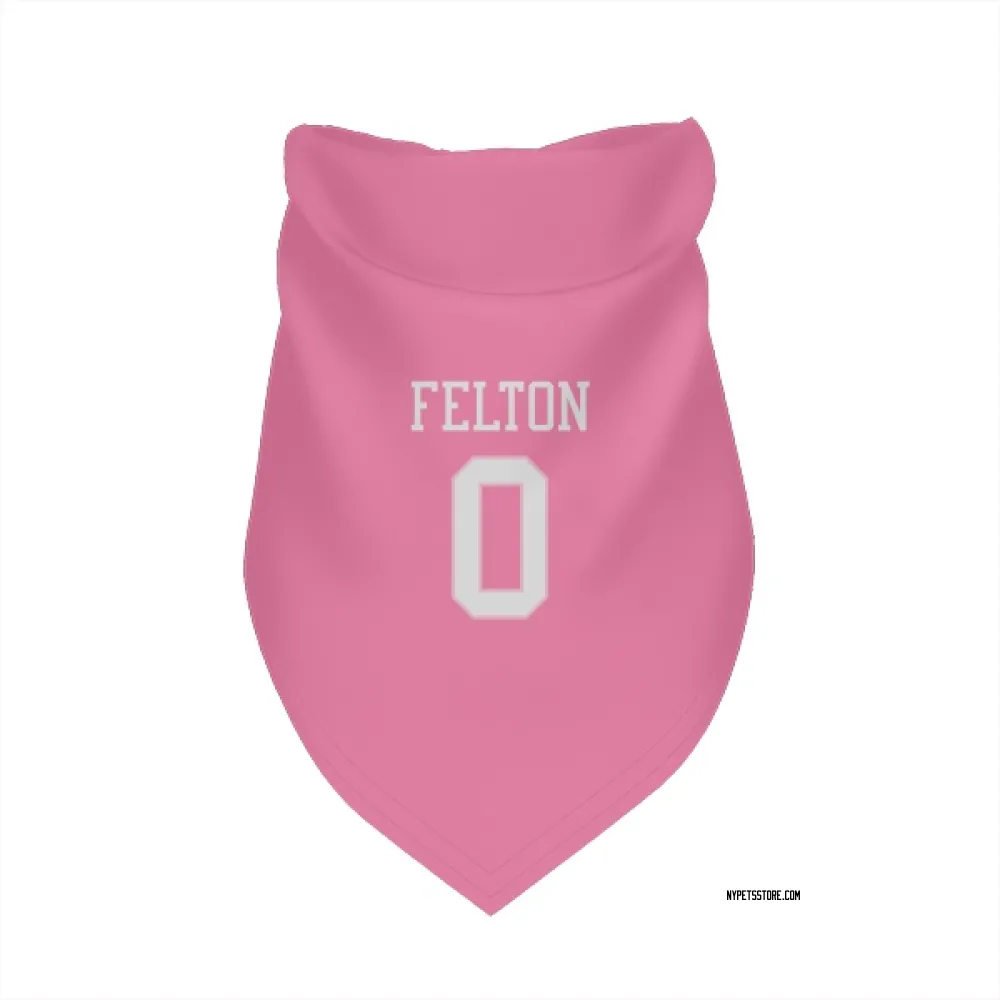 New York Jets Da'Quan Felton Pink Pet Bandana for Dog & Cat