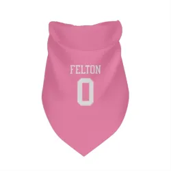 New York Jets Da'Quan Felton Pink Pet Bandana for Dog & Cat
