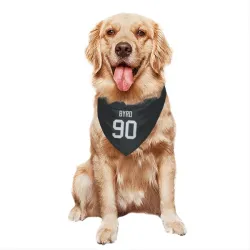 New York Jets Dennis Byrd Black Pet Bandana for Dog & Cat