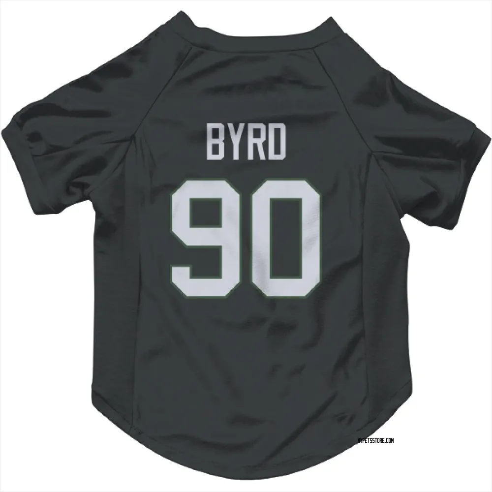 New York Jets Dennis Byrd Black Pet Jersey for Dog & Cat