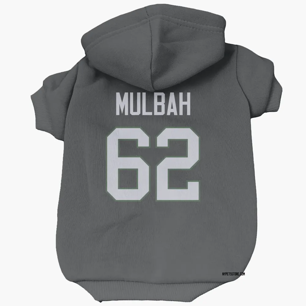 New York Jets Fatorma Mulbah Black Pet Hoodie for Dog & Cat