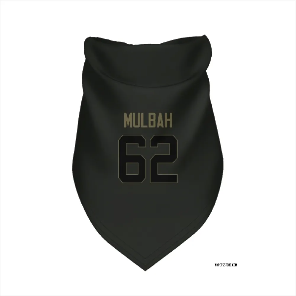 New York Jets Fatorma Mulbah Black Service Pet Bandana for Dog & Cat