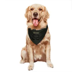 New York Jets Fatorma Mulbah Black Service Pet Bandana for Dog & Cat