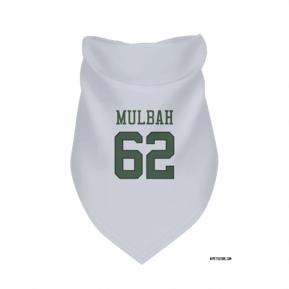New York Jets Fatorma Mulbah White Pet Bandana for Dog & Cat
