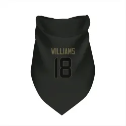 New York Jets Isaiah Williams Black Service Pet Bandana for Dog & Cat