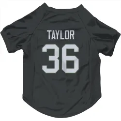 New York Jets Ja'Sir Taylor Black Pet Jersey for Dog & Cat