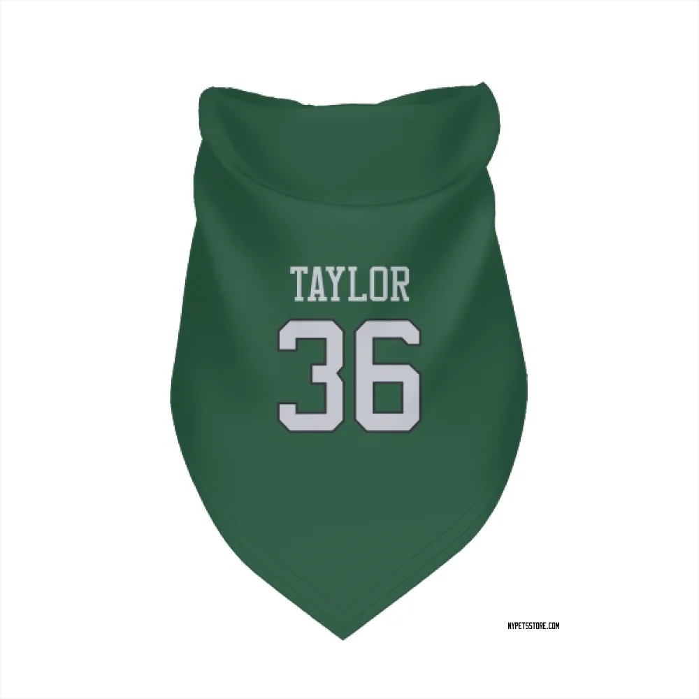 New York Jets Ja'Sir Taylor Green Pet Bandana for Dog & Cat