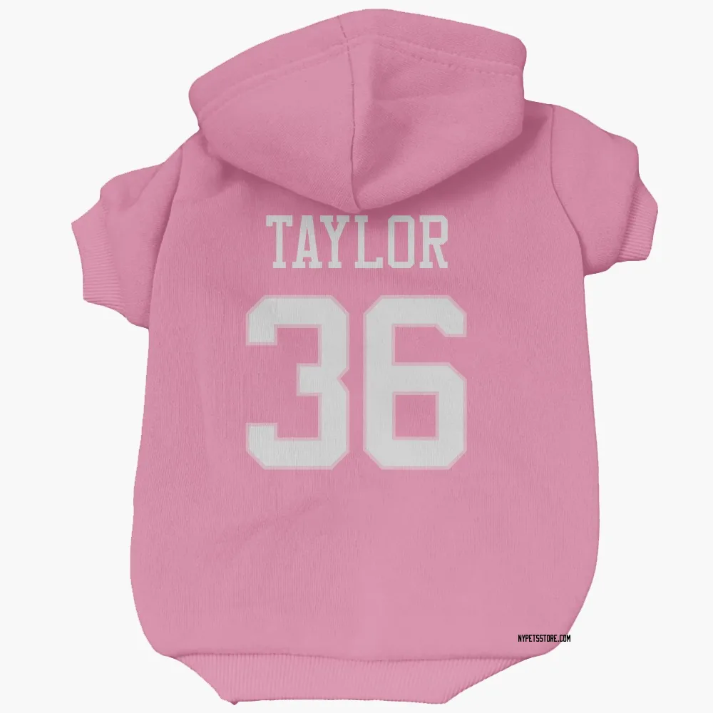 New York Jets Ja'Sir Taylor Pink Pet Hoodie for Dog & Cat