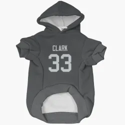 New York Jets Jordan Clark Black Pet Hoodie for Dog & Cat