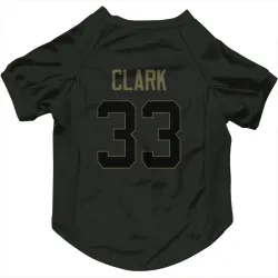 New York Jets Jordan Clark Black Service Pet Jersey for Dog & Cat
