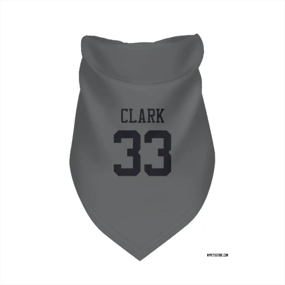 New York Jets Jordan Clark charcoal Pet Bandana for Dog & Cat