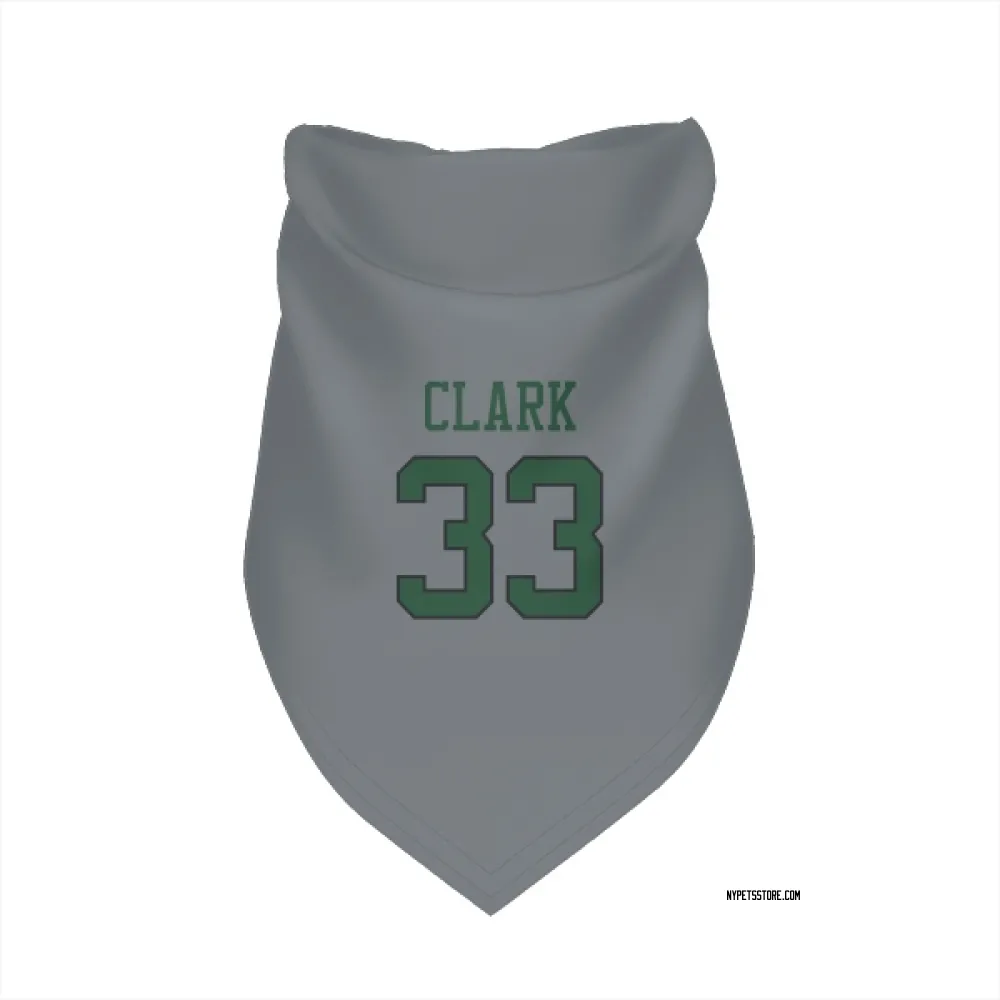 New York Jets Jordan Clark Gray Pet Bandana for Dog & Cat
