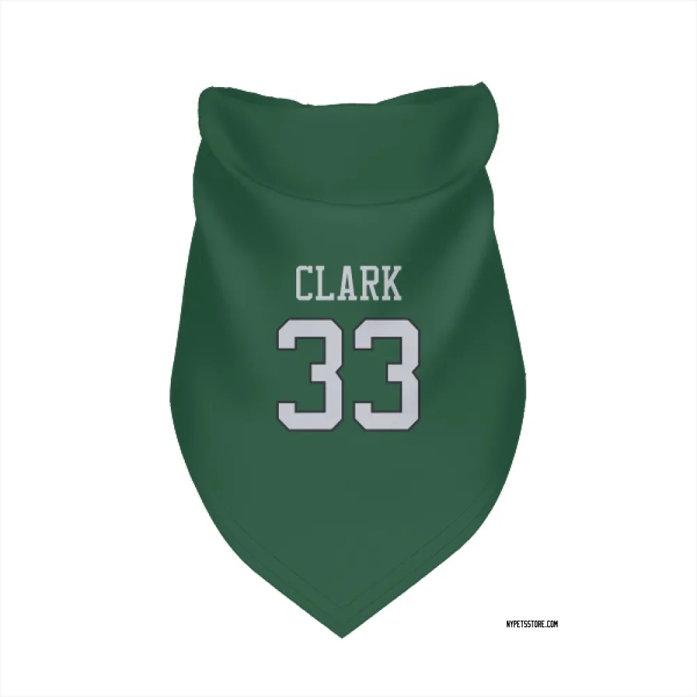 New York Jets Jordan Clark Green Pet Bandana for Dog & Cat