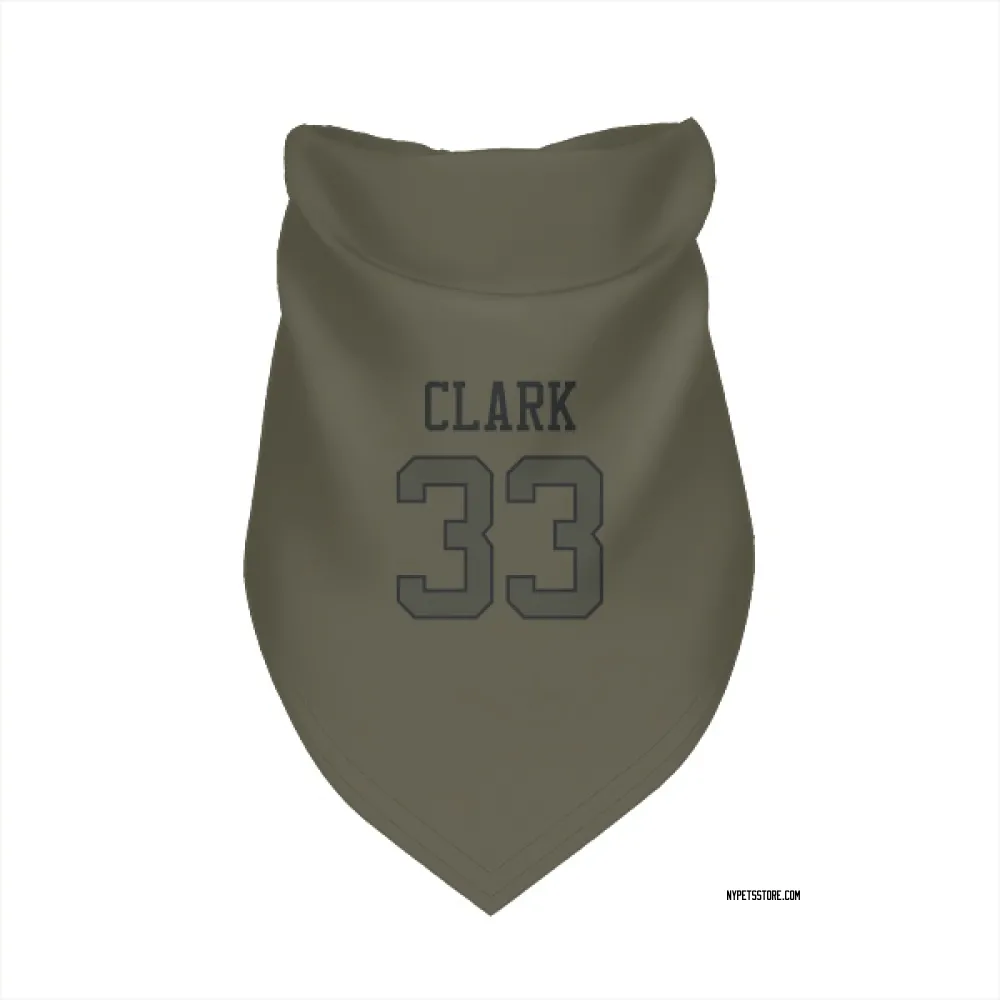 New York Jets Jordan Clark Olive Pet Bandana for Dog & Cat