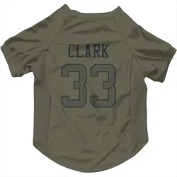 New York Jets Jordan Clark Olive Pet Jersey for Dog & Cat