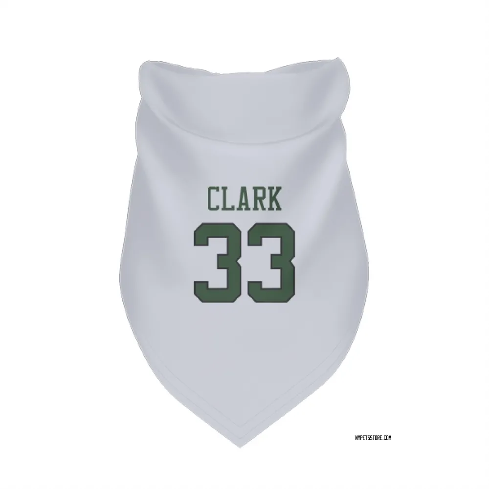 New York Jets Jordan Clark White Pet Bandana for Dog & Cat