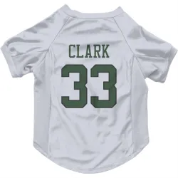 New York Jets Jordan Clark White Pet Jersey for Dog & Cat