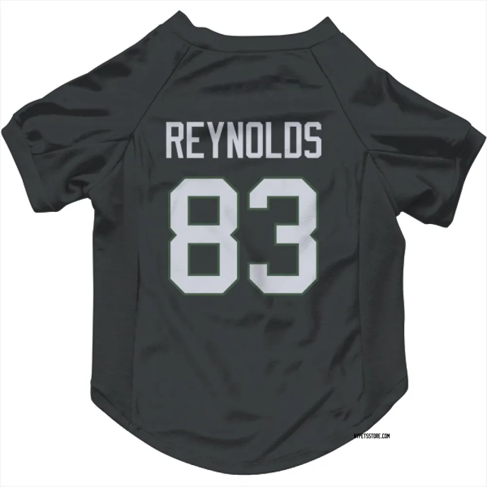 New York Jets Josh Reynolds Black Pet Jersey for Dog & Cat