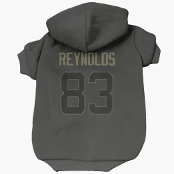 New York Jets Josh Reynolds Black Service Pet Hoodie for Dog & Cat