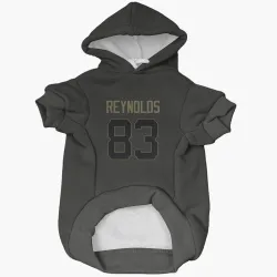 New York Jets Josh Reynolds Black Service Pet Hoodie for Dog & Cat