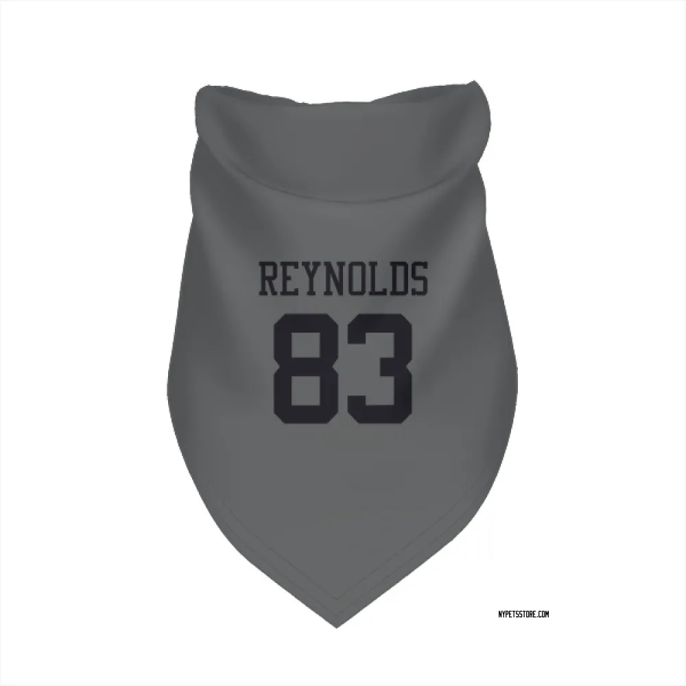 New York Jets Josh Reynolds charcoal Pet Bandana for Dog & Cat